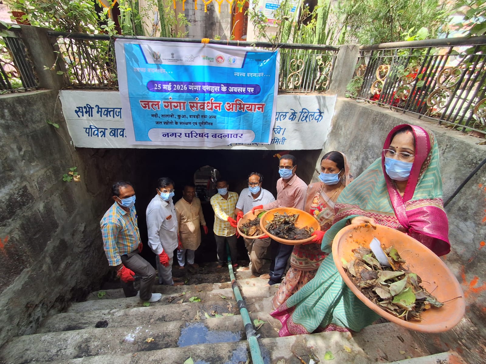 अतिप्राचीन सांकल बावड़ी की साफ-सफाई एवं गहरीकरण कार्य किया 